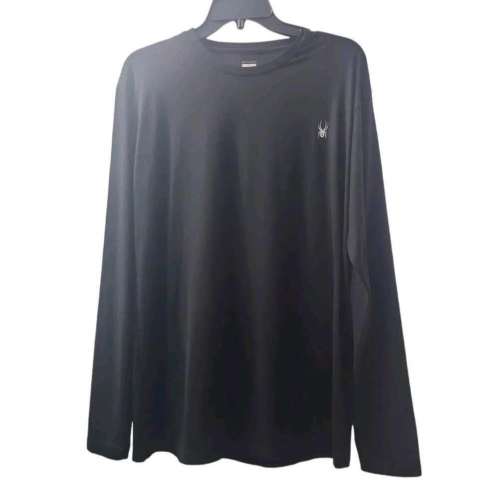 Spyder Long Sleeve Athletic Shirt Moisture Wicking Activewear Top